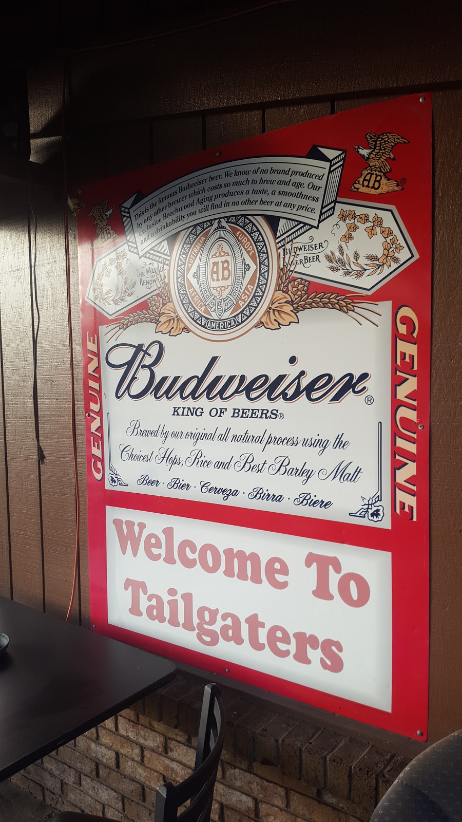 Tailgaters | 1101 Freeport Rd, Cheswick, PA 15024 | Phone: (724) 274-5455