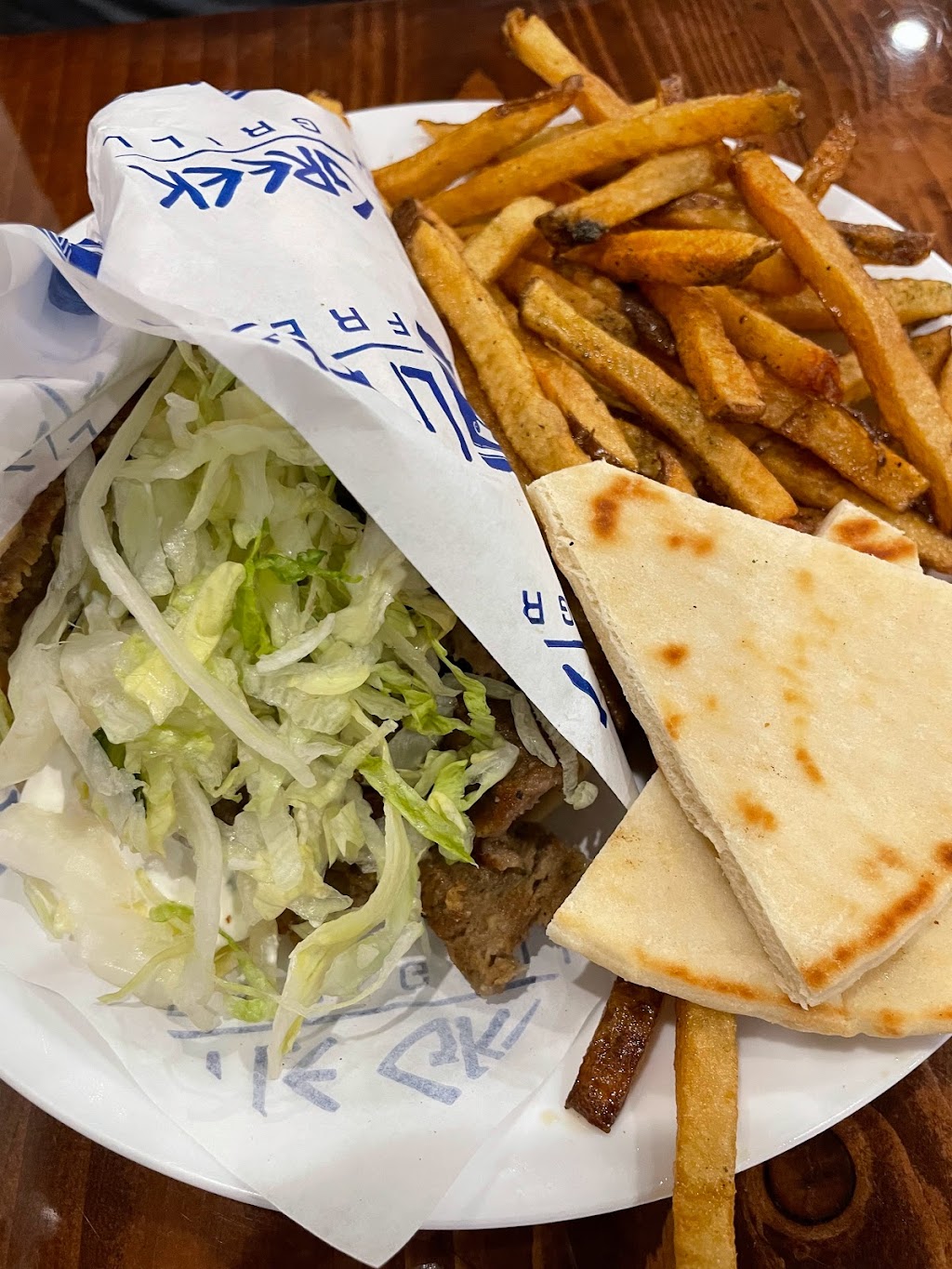 Little Greek Fresh Grill | 8310 Champions Gate Blvd, Davenport, FL 33896, USA | Phone: (321) 401-4697