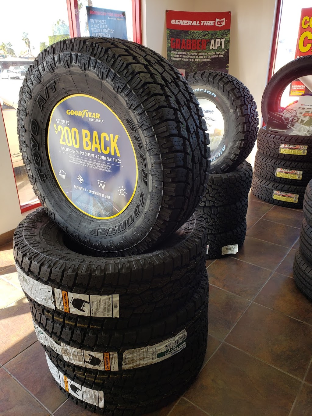 American Tire Depot | 185 E Foothill Blvd, Rialto, CA 92376, USA | Phone: (909) 279-1567