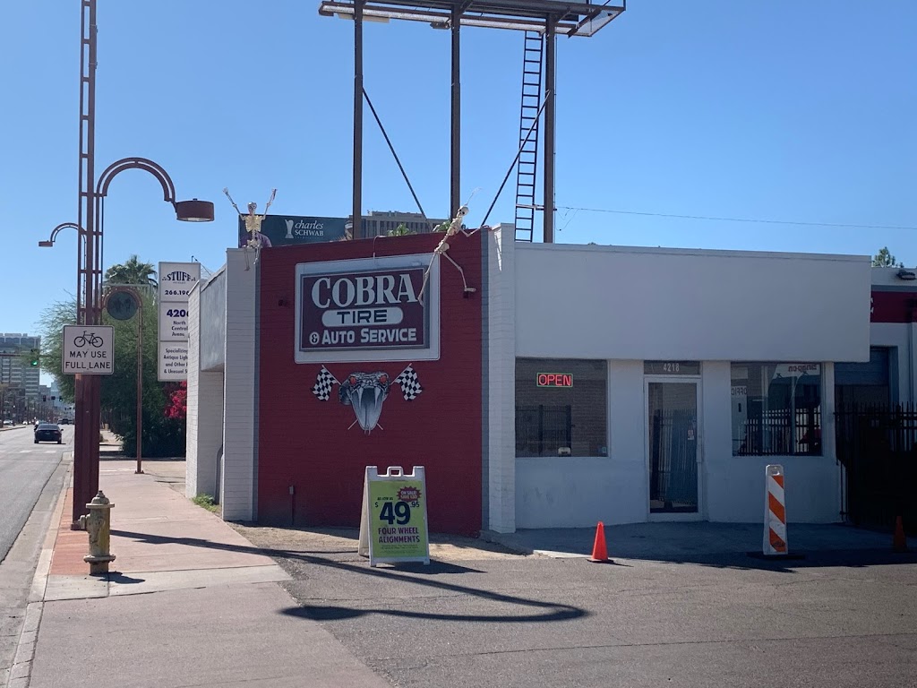 Cobra Tire & Auto Service | 4218 N Central Ave, Phoenix, AZ 85012, USA | Phone: (602) 346-0014