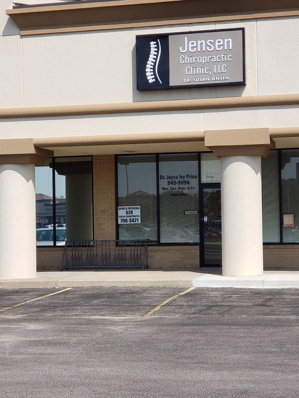 Jensen Chiropractic Clinic | 8404 W 13th St N Ste 150, Wichita, KS 67212, USA | Phone: (316) 796-5421
