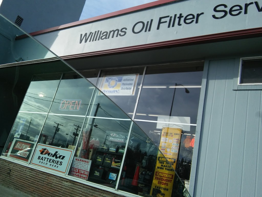 Williams Oil Filter Service Company | 1247 Puyallup Ave, Tacoma, WA 98421, USA | Phone: (253) 627-8163