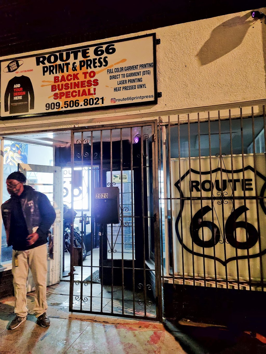 Route 66 Print & Press | 2020 W 48th St, Los Angeles, CA 90062, USA | Phone: (909) 506-8021