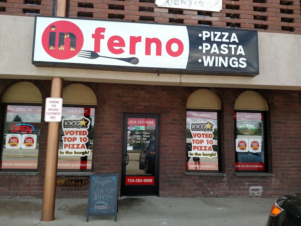 Inferno Pizza - North Huntingdon, PA | 13380 US-30, Irwin, PA 15642, USA | Phone: (724) 382-5006