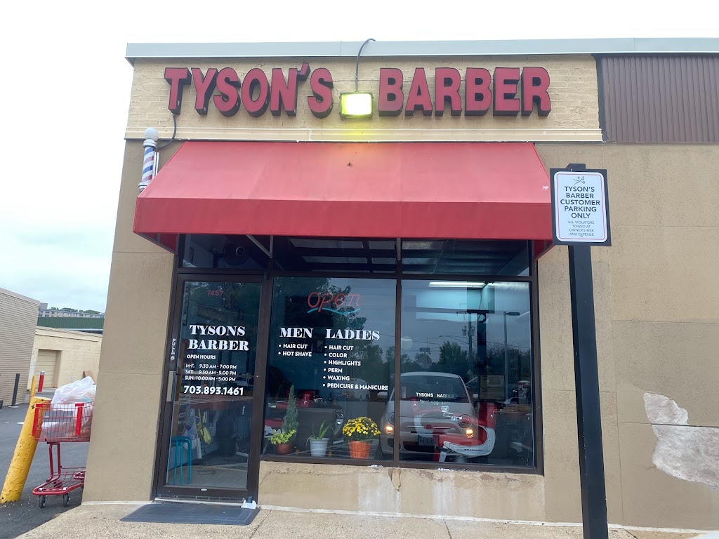 Tysons Barber | 7457 Patterson Rd, Falls Church, VA 22043, USA | Phone: (703) 893-1461