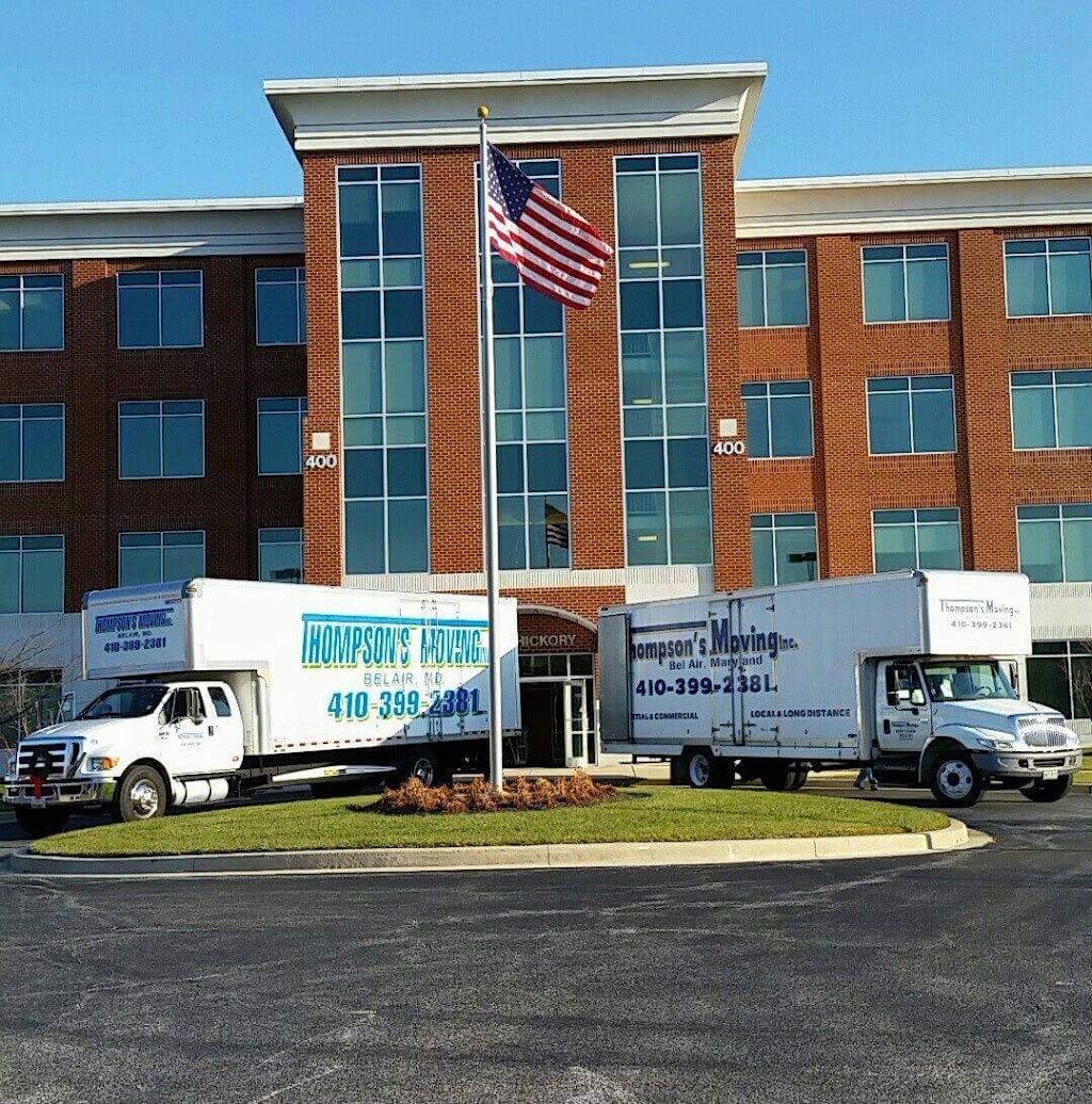 Thompsons Moving Inc | 1702 Conowingo Rd, Bel Air, MD 21014, USA | Phone: (410) 836-2381
