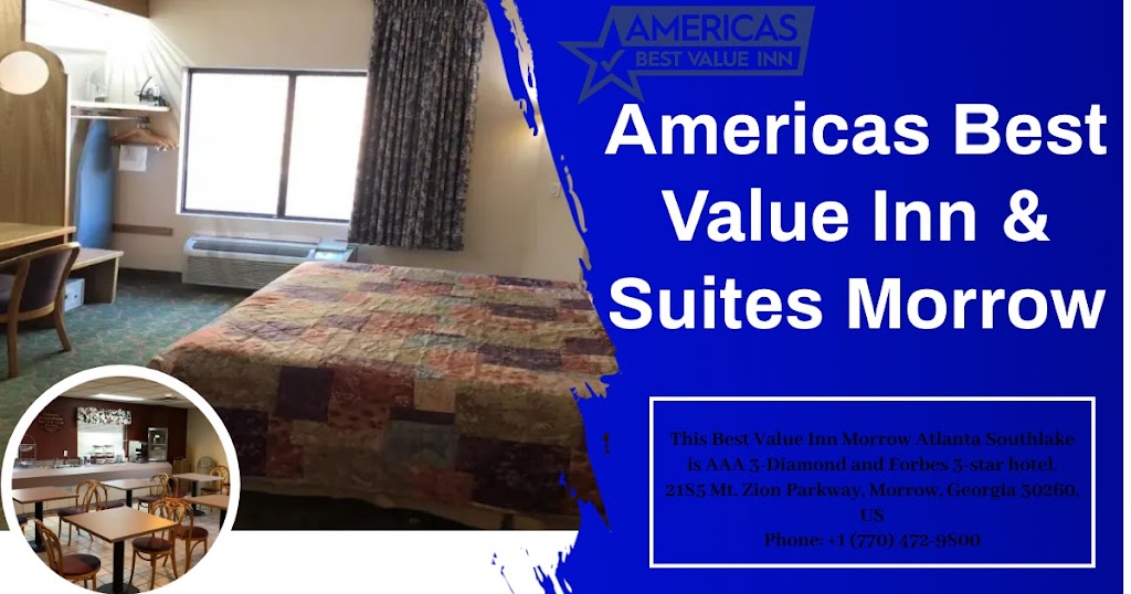 Americas Best Value Inn & Suites | 2185 Mt Zion Pkwy, Morrow, GA 30260, USA | Phone: (770) 472-9800