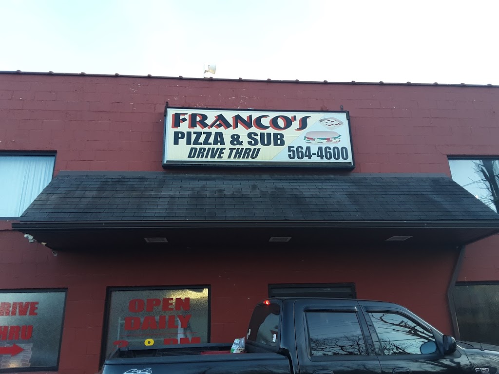 Francos Pizza & Subs | 211 High St, New Manchester, WV 26056, USA | Phone: (304) 564-4600