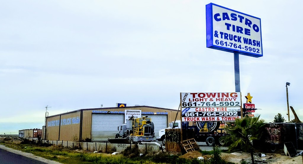 Castro Tire Services & Truck Wash | 20641 Tracy Ave, Buttonwillow, CA 93206, USA | Phone: (661) 764-5902