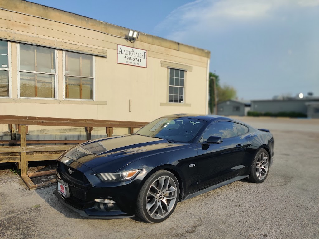 A & F Auto Sales | 1330 S 6th St, Kingsville, TX 78363, USA | Phone: (361) 595-5744