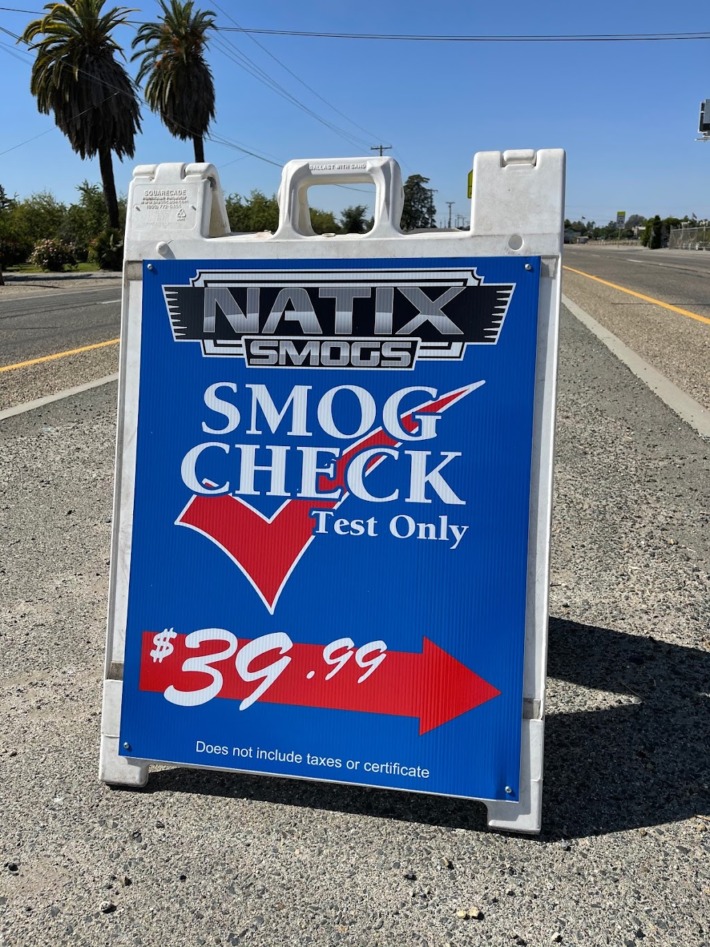 NATIX SMOGS | 26260 N Mooney Blvd, Tulare, CA 93274, USA | Phone: (559) 788-9913