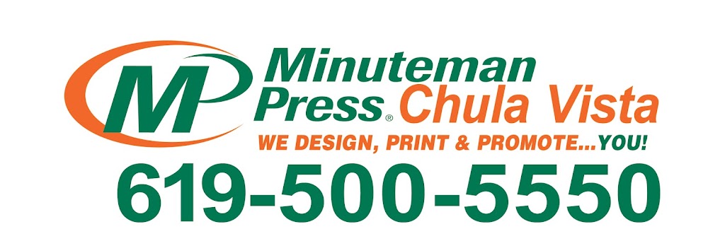 Minuteman Press Chula Vista | 925 Hale Pl B-11, Chula Vista, CA 91914, USA | Phone: (619) 500-5550