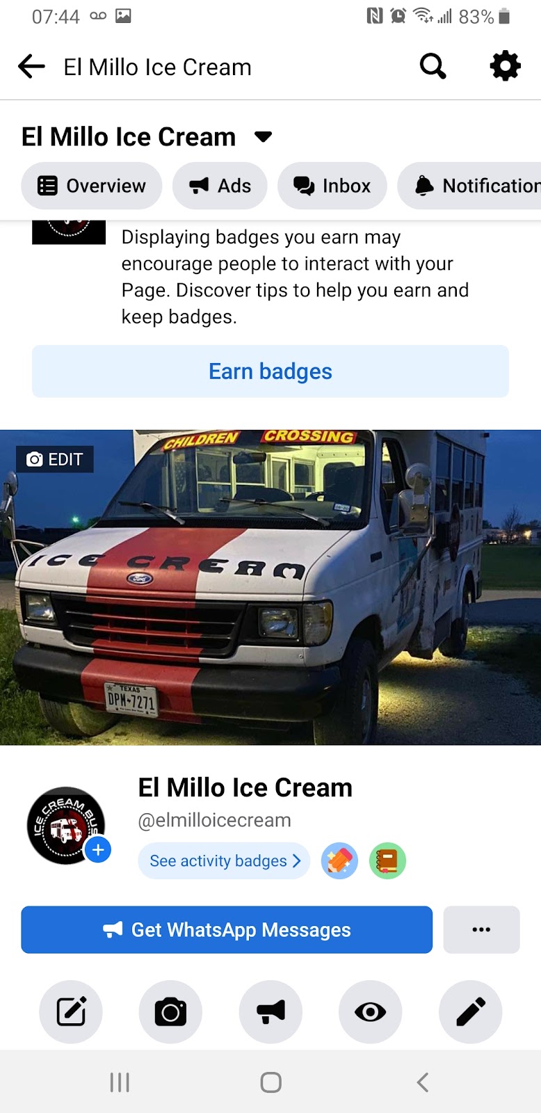 El millo ice cream | 7600 Gold Creek Ln #76058, Joshua, TX 76058, USA | Phone: (817) 995-2037