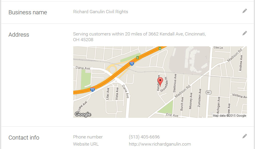 Richard Ganulin Civil Rights | 3662 Kendall Ave, Cincinnati, OH 45208 | Phone: (513) 405-6696