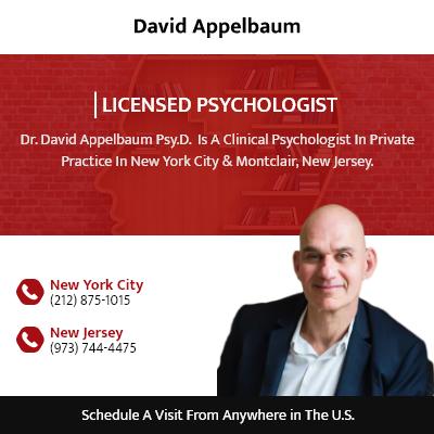 David Appelbaum, Psy.D. | 304 W 75th St Suite 1a, New York, NY 10023, United States | Phone: (212) 875-1015