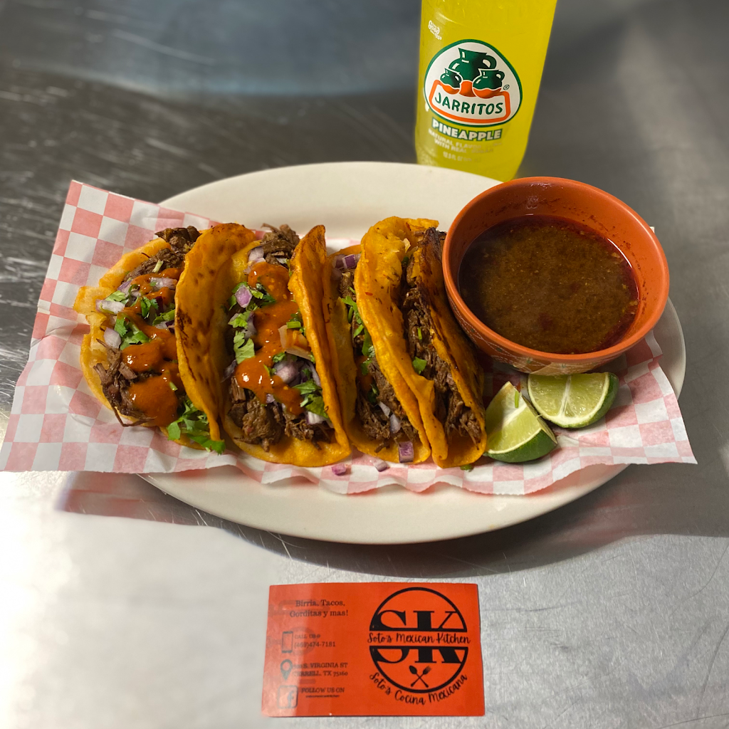Sotos Mexican Kitchen | 300 S Virginia St, Terrell, TX 75160, USA | Phone: (469) 474-7181