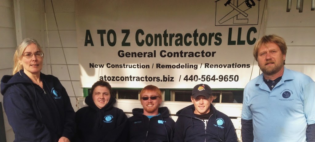 A To Z Contractors | 14484 Bass Lake Rd, Newbury Township, OH 44065, USA | Phone: (440) 564-9650