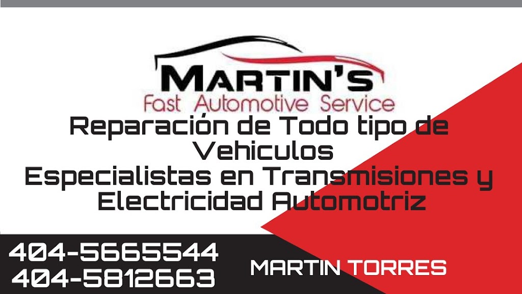 MARTINS FAST AUTOMOTIVE SERVICE | 2219 White Alder Dr NE, Buford, GA 30519 | Phone: (404) 594-8866