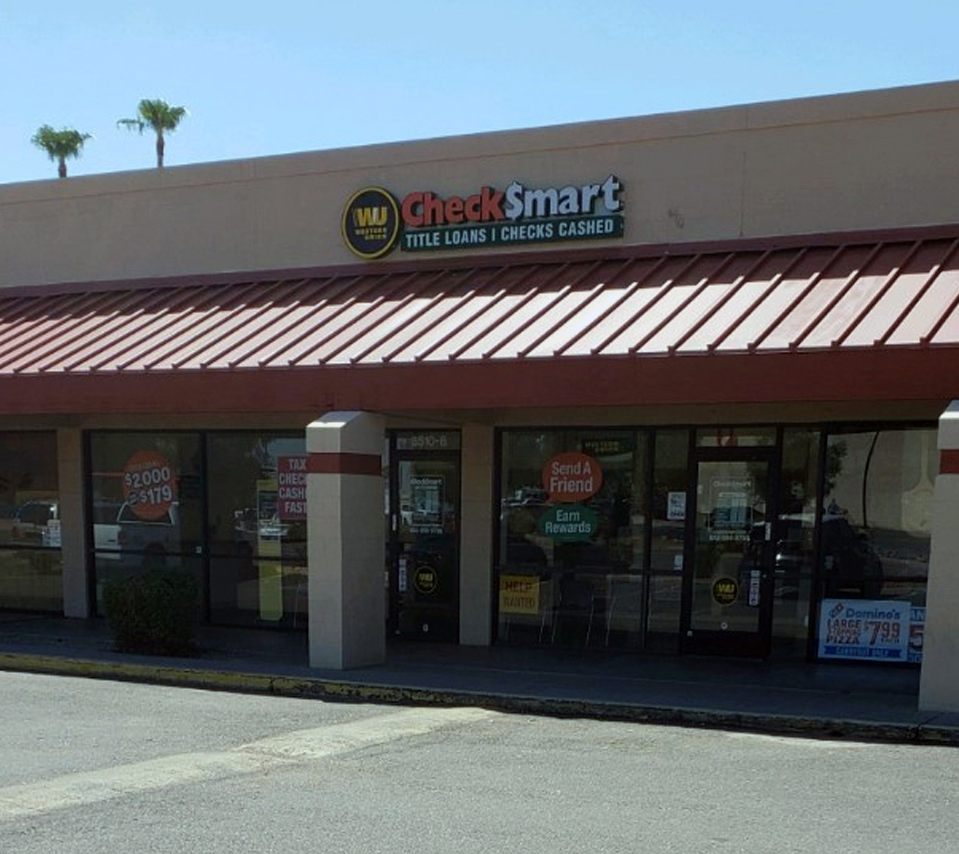 CheckSmart | 3510 W Bell Rd #8, Glendale, AZ 85308, USA | Phone: (602) 896-9700