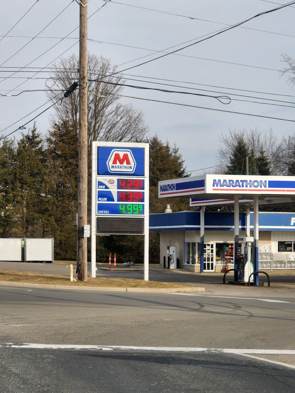 Marathon Gas | 9035 Carpenter Rd, Milan, MI 48160, USA | Phone: (734) 572-1871