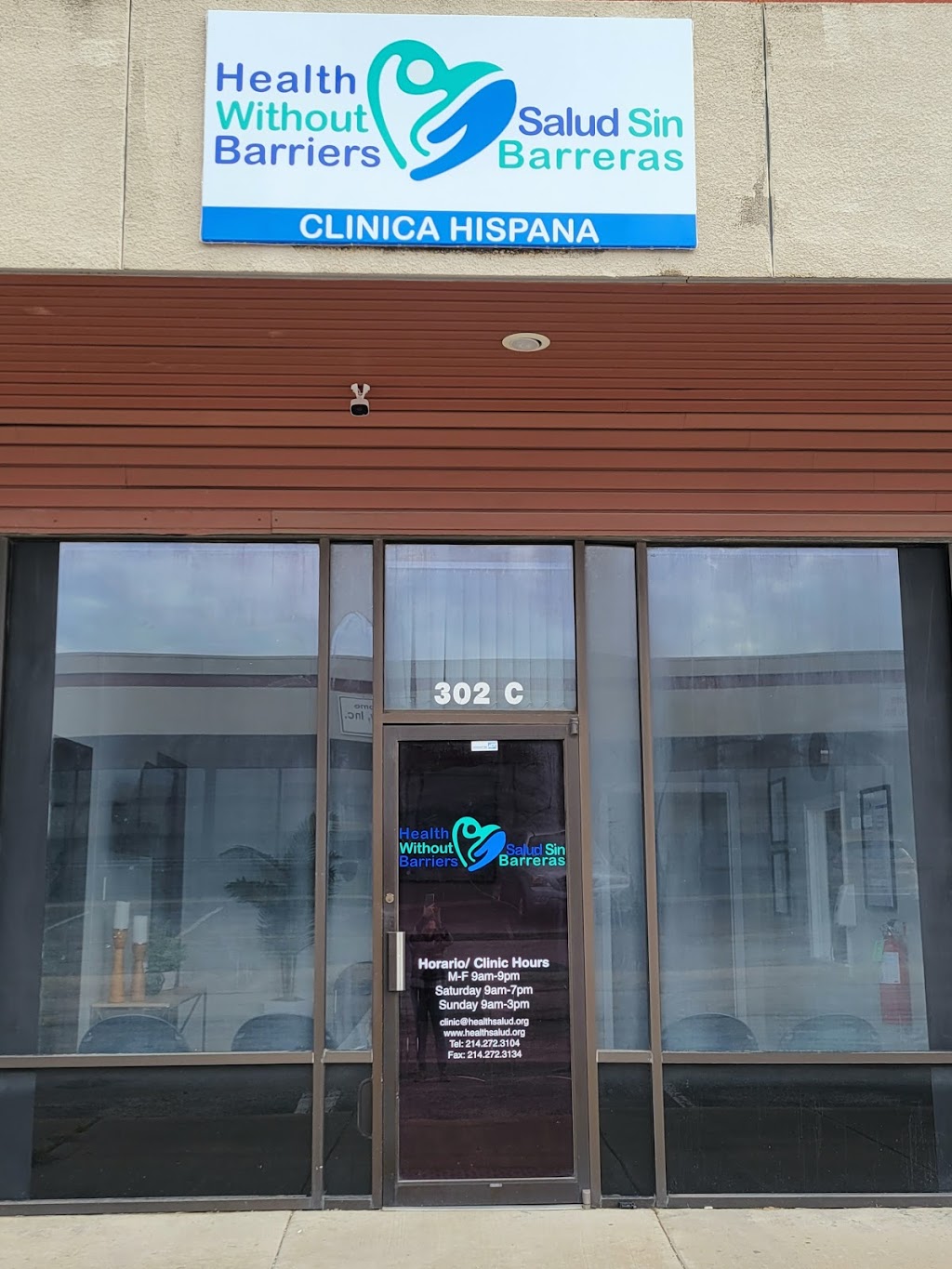 Clinica Hispana Salud Sin Barreras / Health Without Barriers | 2033 Military Pkwy Suite 302C, Mesquite, TX 75149, USA | Phone: (214) 272-3104