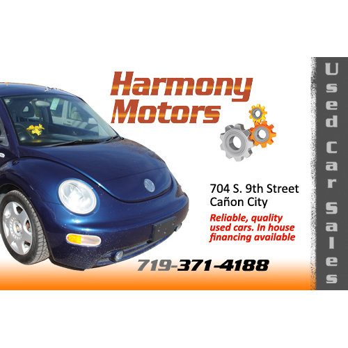 Harmony Motors | 10738 CO-115, Florence, CO 81226, USA | Phone: (719) 371-4188