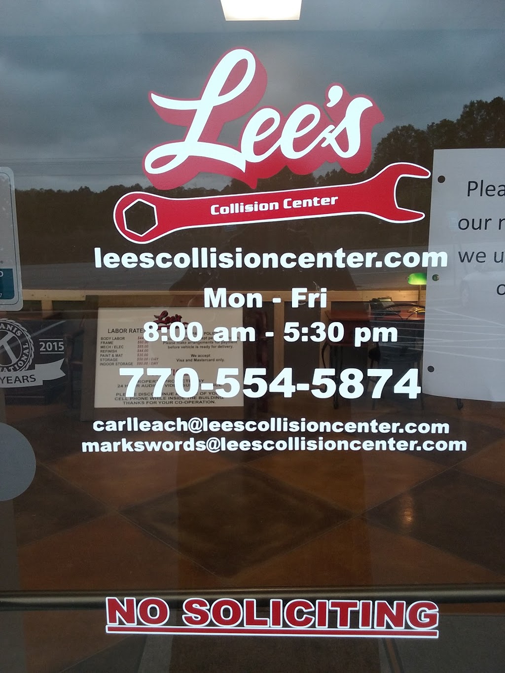 Lees Collision Center | 620 Athens Hwy, Loganville, GA 30052, USA | Phone: (770) 554-5874