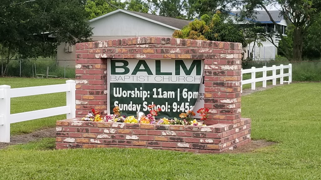 Balm Baptist Church | 15021 Balm Wimauma Rd, Wimauma, FL 33598, USA | Phone: (813) 634-2171