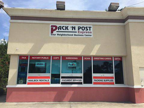Pack N Post Express | 2800 N 6th St #1, St. Augustine, FL 32084 | Phone: (904) 342-0430