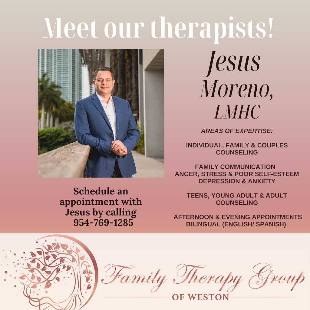 Family Therapy Group of Weston | 2863 Executive Park Dr STE 106, Weston, FL 33331, USA | Phone: (954) 769-1285