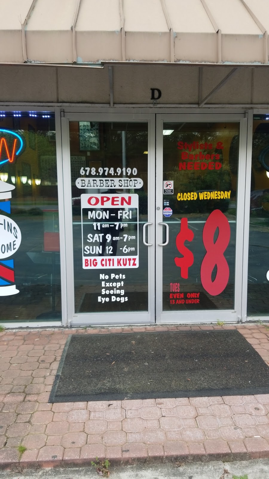 Barber & Beauty Big Citi Kutz | 10447 Tara Blvd, Jonesboro, GA 30238, USA | Phone: (678) 974-9190