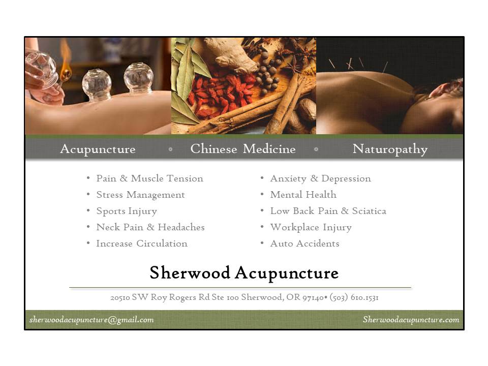 Sherwood Acupuncture | 20510 SW Roy Rogers Rd #100, Sherwood, OR 97140, USA | Phone: (503) 610-1531