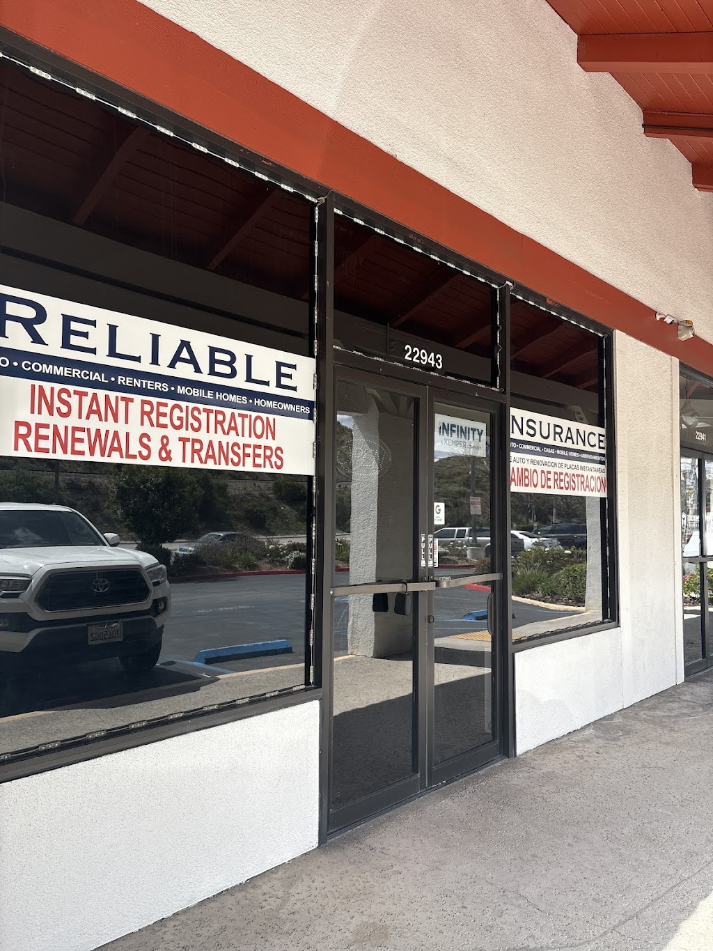 Reliable Insurance & Auto Registrations | 22943 Soledad Canyon Rd, Santa Clarita, CA 91350, USA | Phone: (661) 310-0838