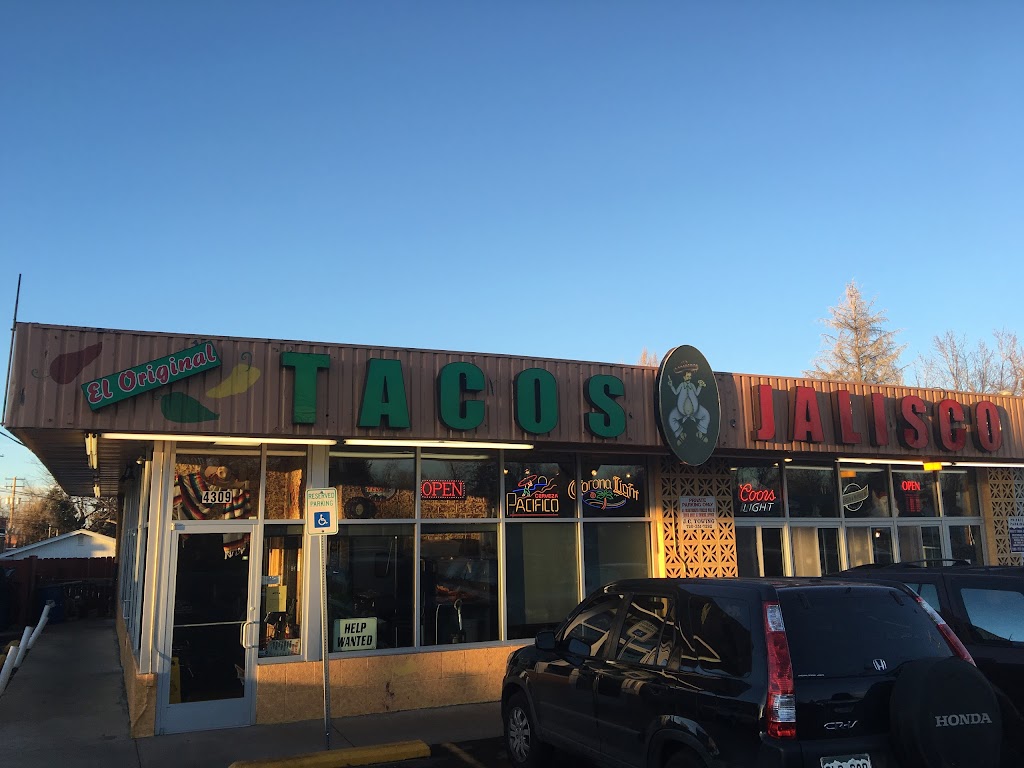 Tacos Jalisco | 4309 W 38th Ave, Denver, CO 80212, USA | Phone: (303) 458-1437