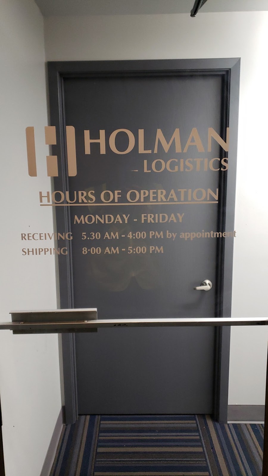 Holman Logistics | 8004 S 198th St, Kent, WA 98032, USA | Phone: (253) 872-7140