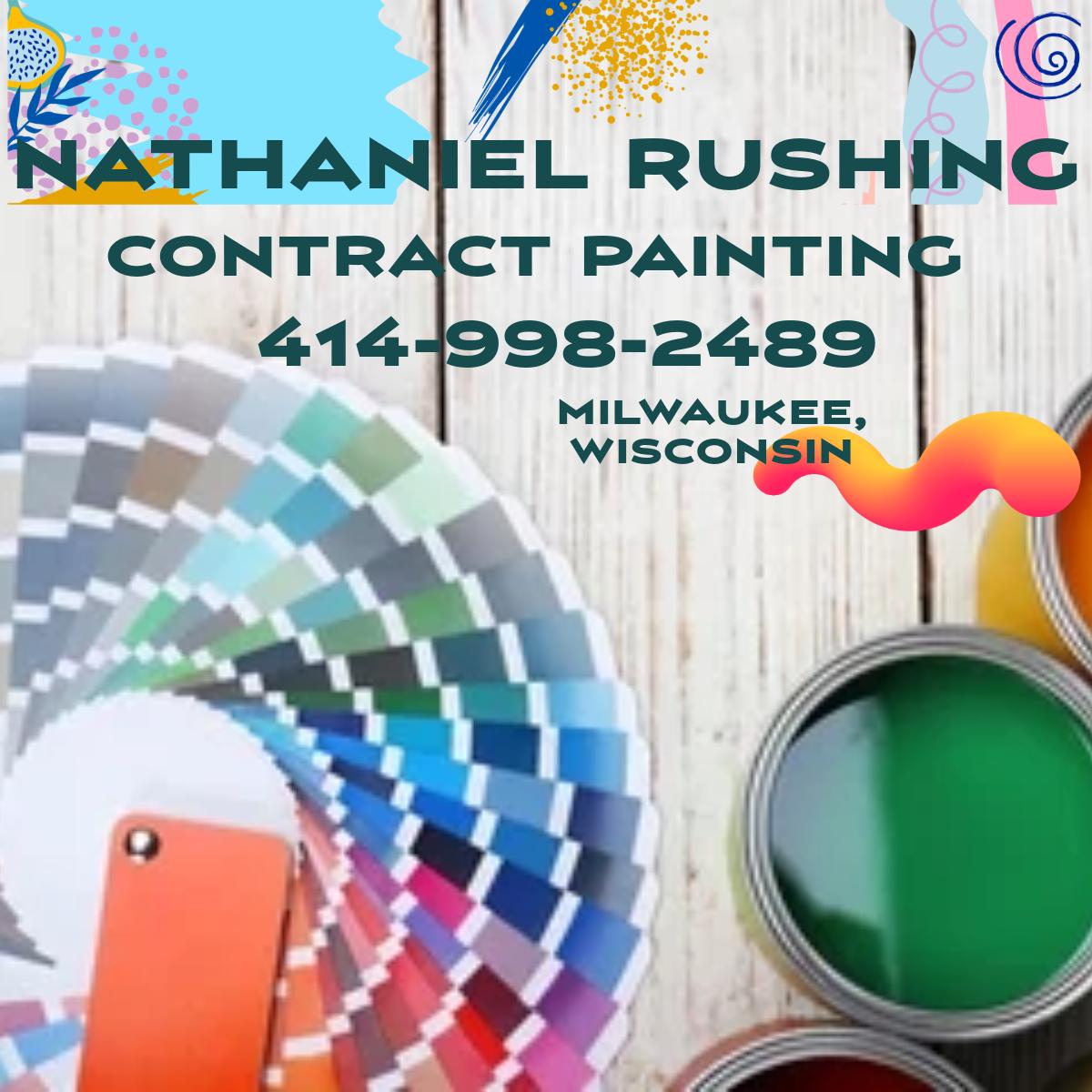 Nathaniel Rushing Contract Painting | 3372 N Holton St, Milwaukee, WI 53212, USA | Phone: (414) 998-2489