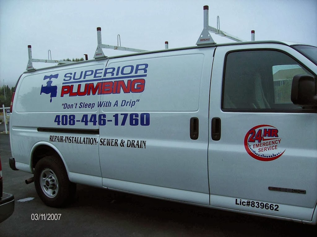 Superior Plumbing | 6132 Bollinger Rd, San Jose, CA 95129, USA | Phone: (408) 446-1760