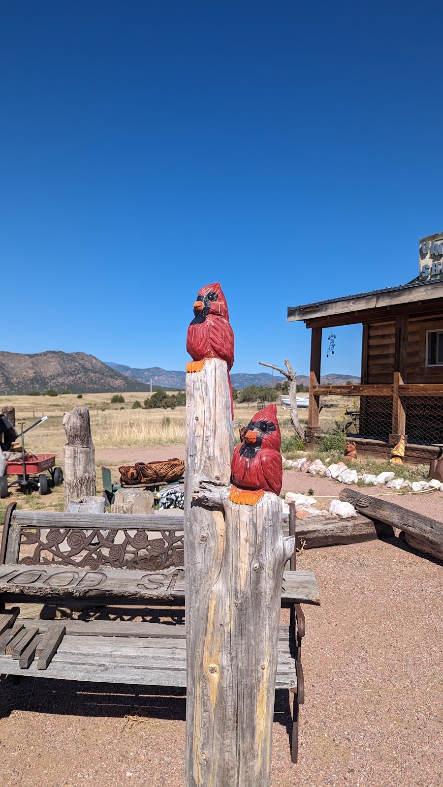 Backyard Carvings by Audrey | 44581 W U.S. 50, Cañon City, CO 81212, USA | Phone: (719) 371-7351