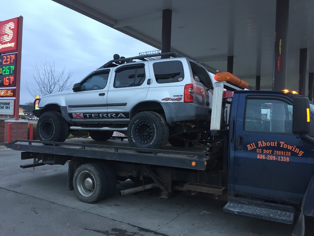 All About Towing | 3466 elizaville road, Ewing, KY 41039, USA | Phone: (606) 209-1359