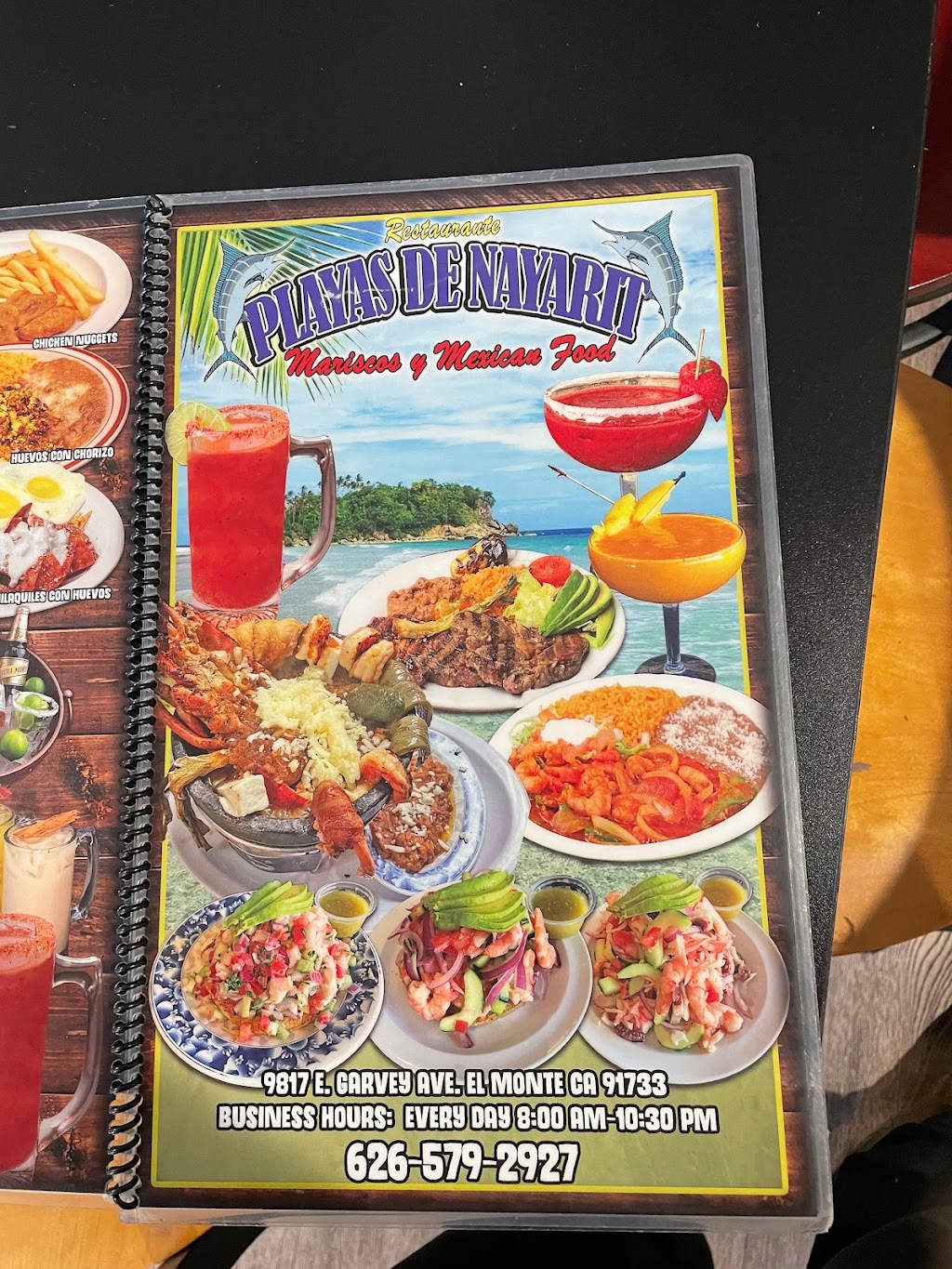 Playas De Nayarit | 9817 Garvey Ave, El Monte, CA 91733, USA | Phone: (626) 579-2927