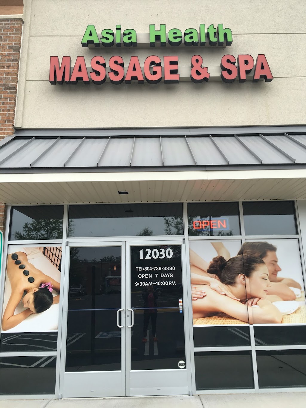 Asian Health Massage & Spa | 12030 Southshore Pointe Dr, Midlothian, VA 23112, USA | Phone: (804) 739-3380