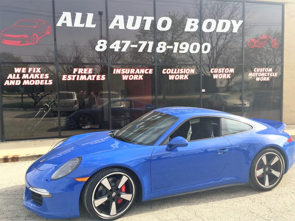 All Auto Body Inc. | F, 2801 Touhy Ave, Elk Grove Village, IL 60007, USA | Phone: (847) 718-1900