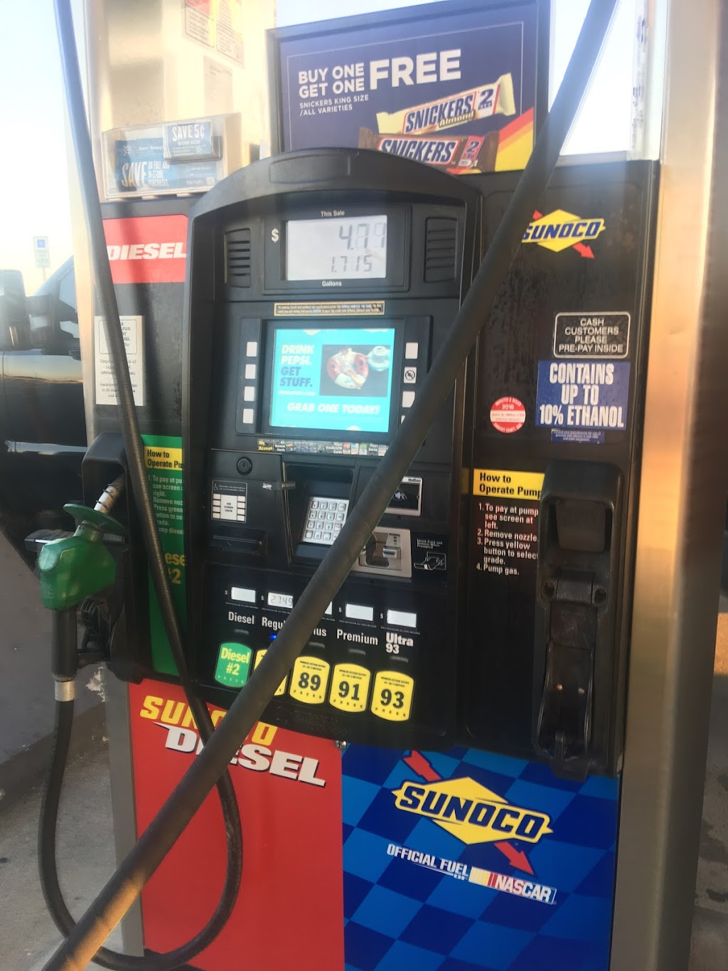 Sunoco Gas Station | 888 N County Rd 260, Clyde, OH 43410, USA | Phone: (419) 547-8585