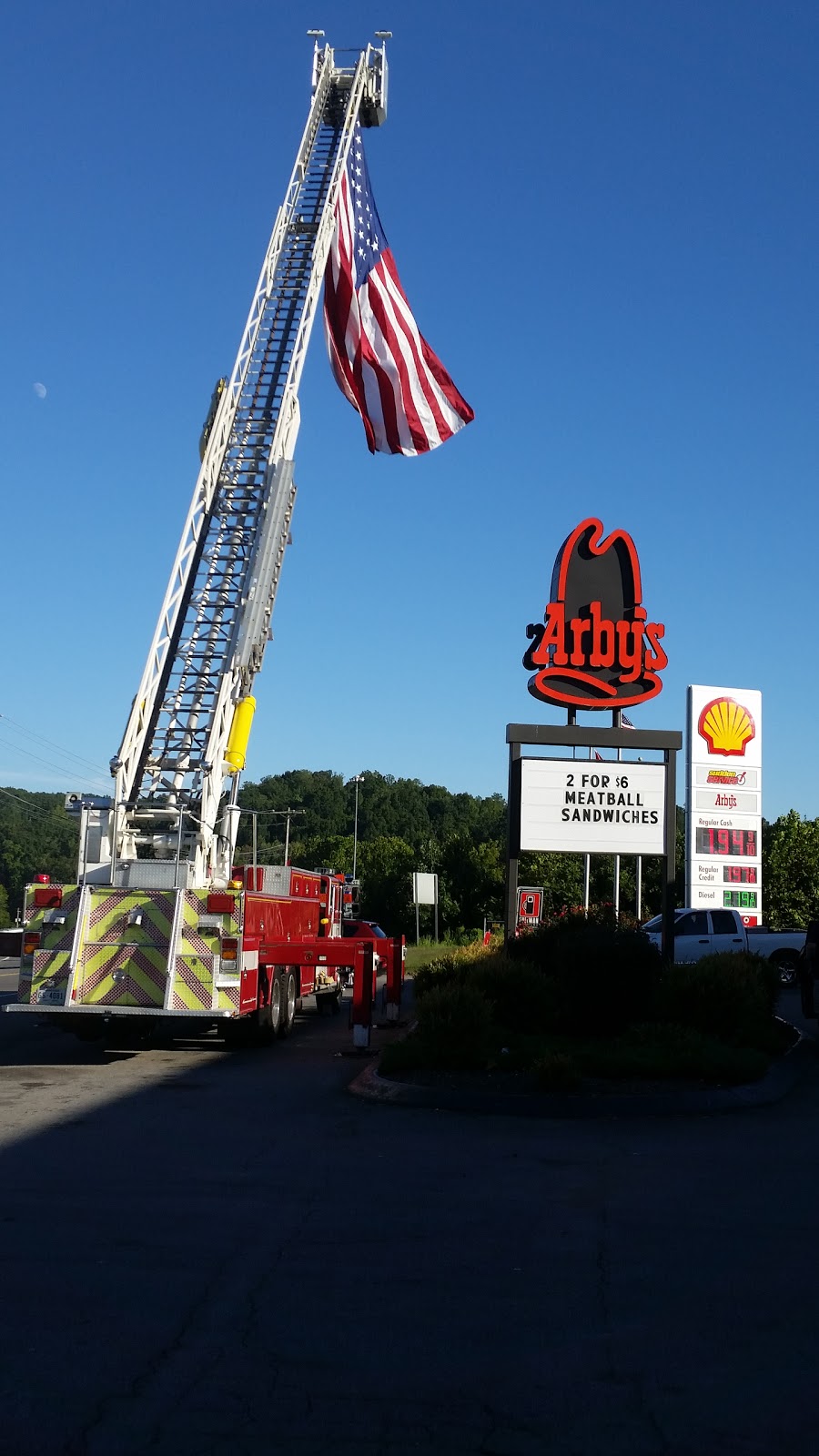 Arbys | 129 Luyben Hills Rd, Kingston Springs, TN 37082, USA | Phone: (615) 952-4600