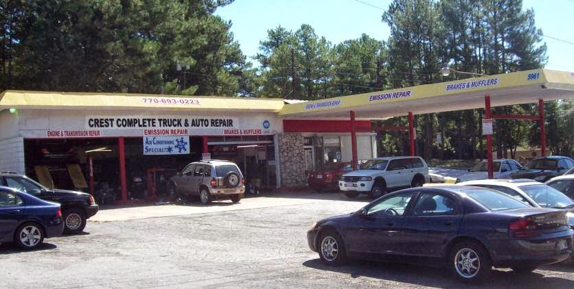 Crest Auto & Truck Repair | 5961 Mableton Pkwy SW, Mableton, GA 30126, USA | Phone: (770) 693-0223