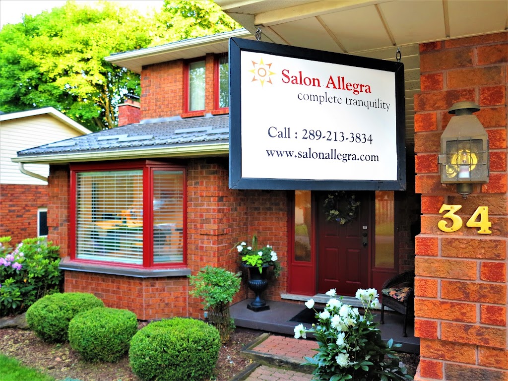 Salon Allegra | 34 Deerpark Crescent, Fonthill, ON L0S 1E1, Canada | Phone: (289) 213-3834