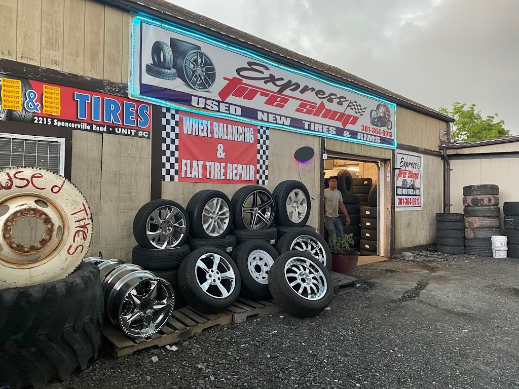 Express Tire Shop | 2215 Spencerville Rd, Spencerville, MD 20868, USA | Phone: (301) 364-6913