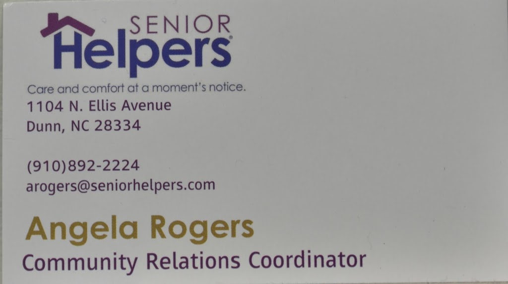 Senior Helpers | 1104 N Ellis Ave, Dunn, NC 28334 | Phone: (910) 377-9758