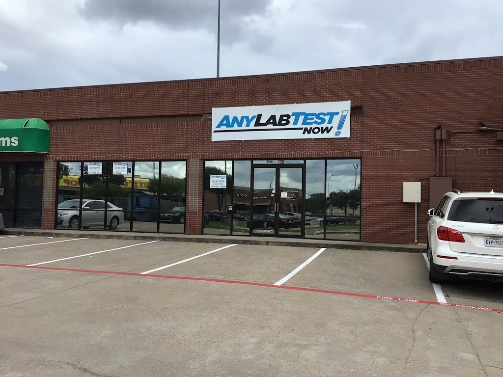 Any Lab Test Now | 3434 Towne Crossing Blvd Suite 106B, Mesquite, TX 75150, USA | Phone: (972) 264-1131