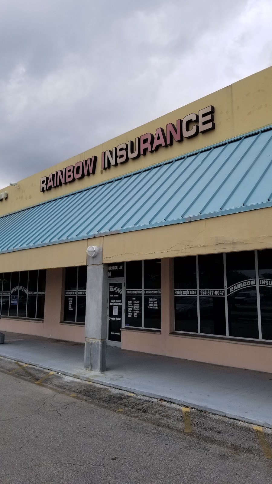 Rainbow Insurance | 5471 W Atlantic Blvd, Margate, FL 33063, USA | Phone: (954) 977-0047